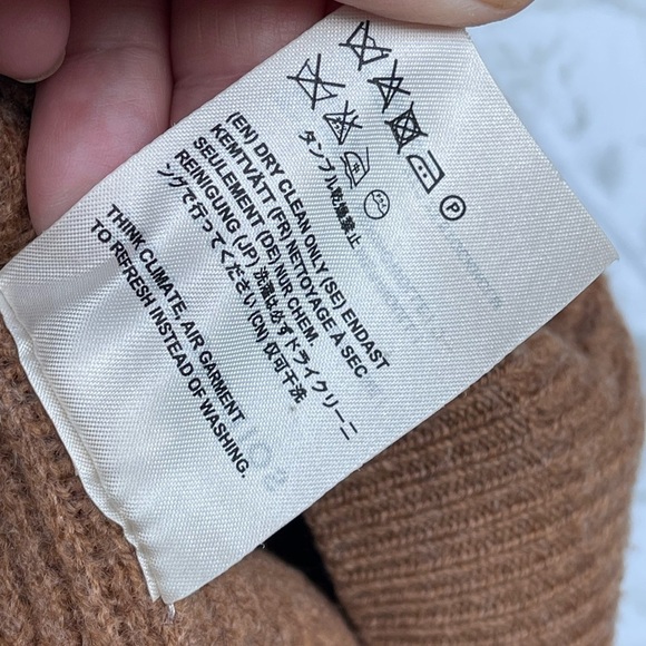 Acne Studios MISTY BOILED PUW14 sweater size small boxy fit - Picture 9 of 11